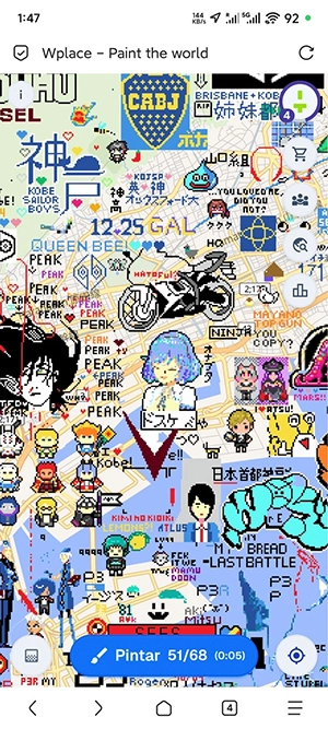 wplace像素地图截图4