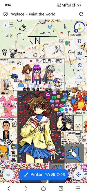 wplace像素地图截图1