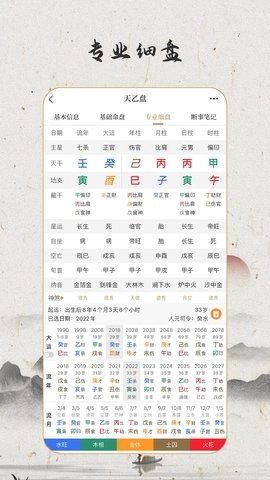 天乙盘免费排盘截图2