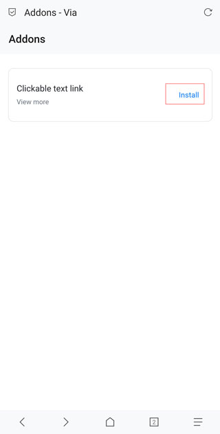 安装clickable text link脚本操作示意图