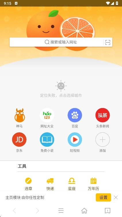 桔子浏览器免费版图4