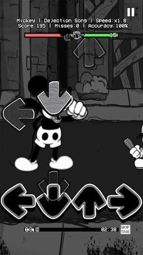 周五夜放克米老鼠黑白色模组图3