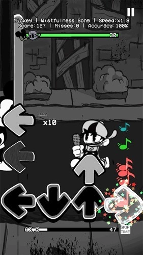 周五夜放克米老鼠黑白色模组图1