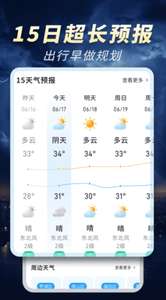 5G分秒报天气图1