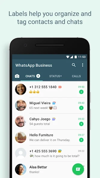 WhatsAppBusiness截图3