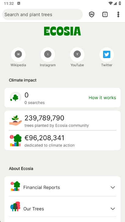ecosia搜索引擎中文版