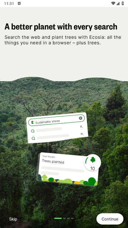 ecosia搜索引擎中文版