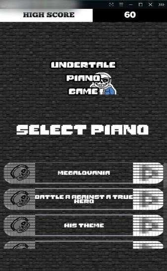 ut钢琴块Undertale Piano Game图2