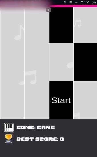 ut钢琴块Undertale Piano Game图3