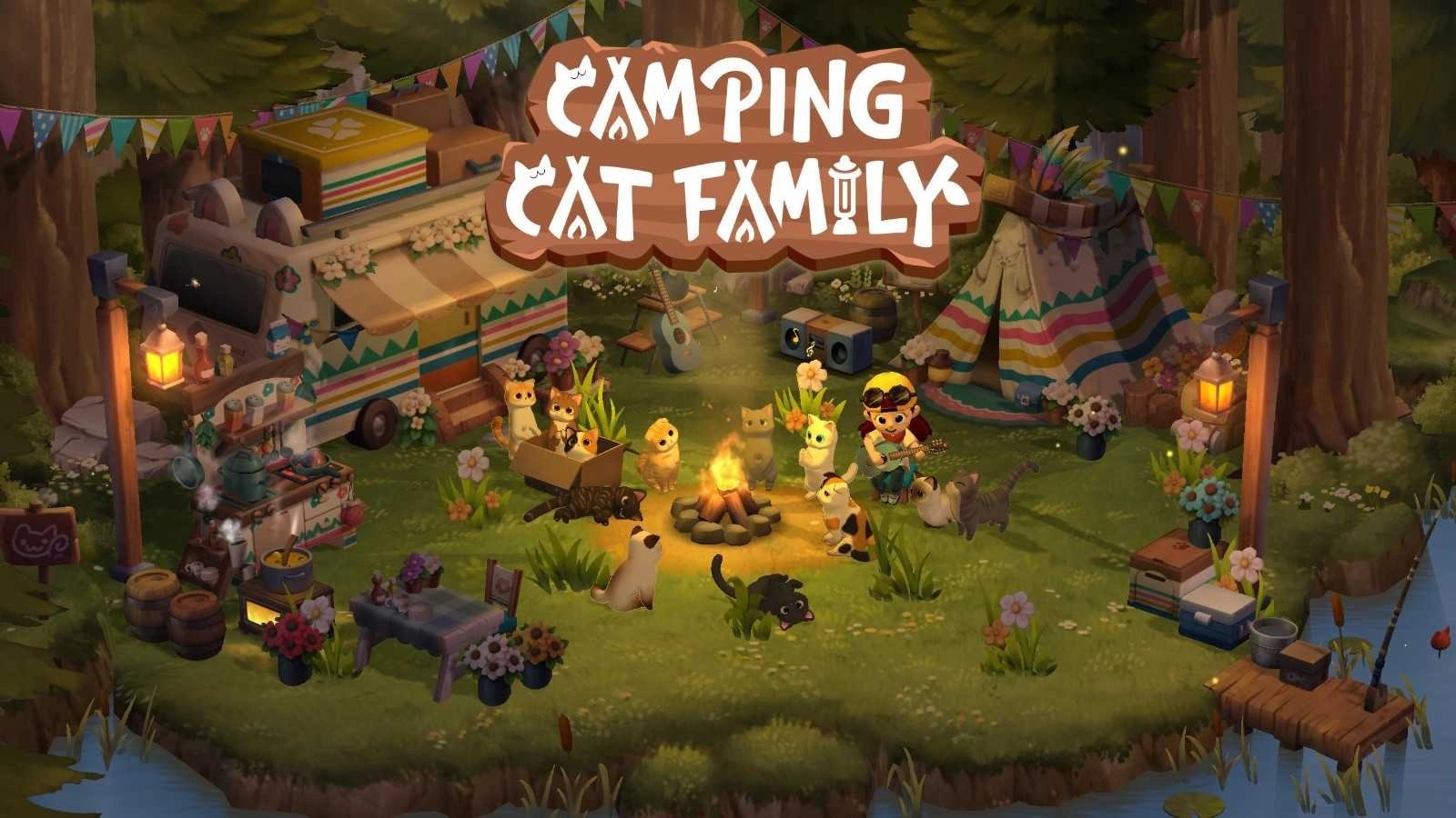 露营猫家族(Camping Cat Family)(2)
