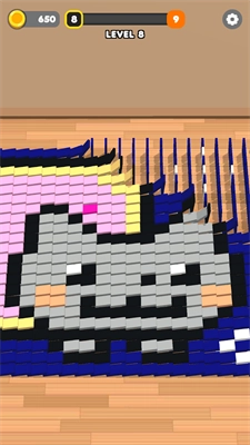 多米诺骨牌3D图1