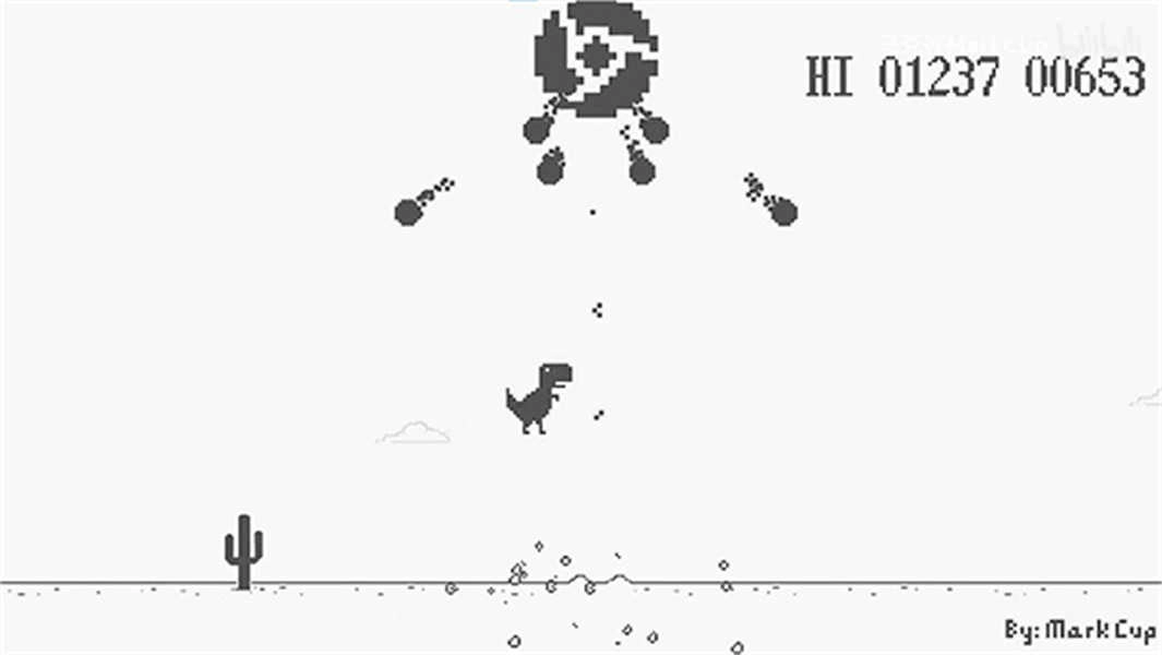 馬克杯谷歌小恐龍圖2