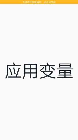 应用变量(AppEnv) 