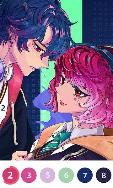 秘密花园数字填色截图4