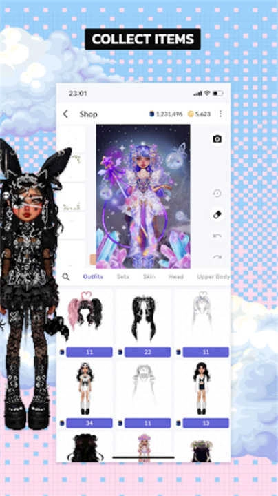 Everskies永远的天空虚拟装扮截图1