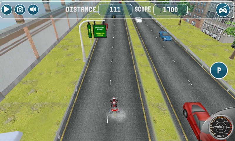 城市摩托赛车(Traffic Motor Racer)图1