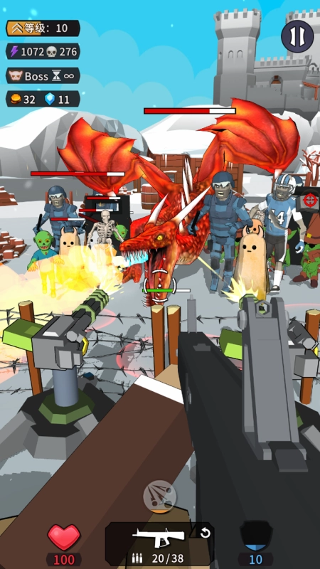 方块人绝地恰鸡战场截图4