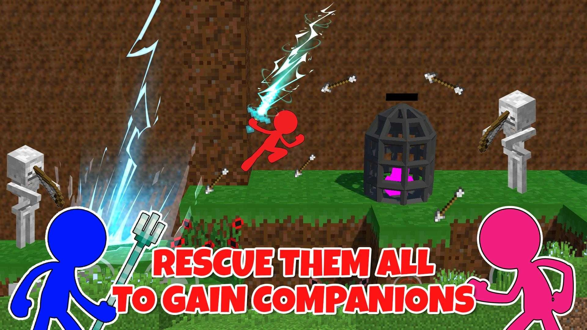 火柴人工艺英雄(Stickman Craft Hero)(3)