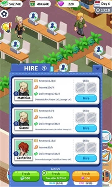空闲办公室大亨(Idle Office Tycoon - Startup Fever)图2