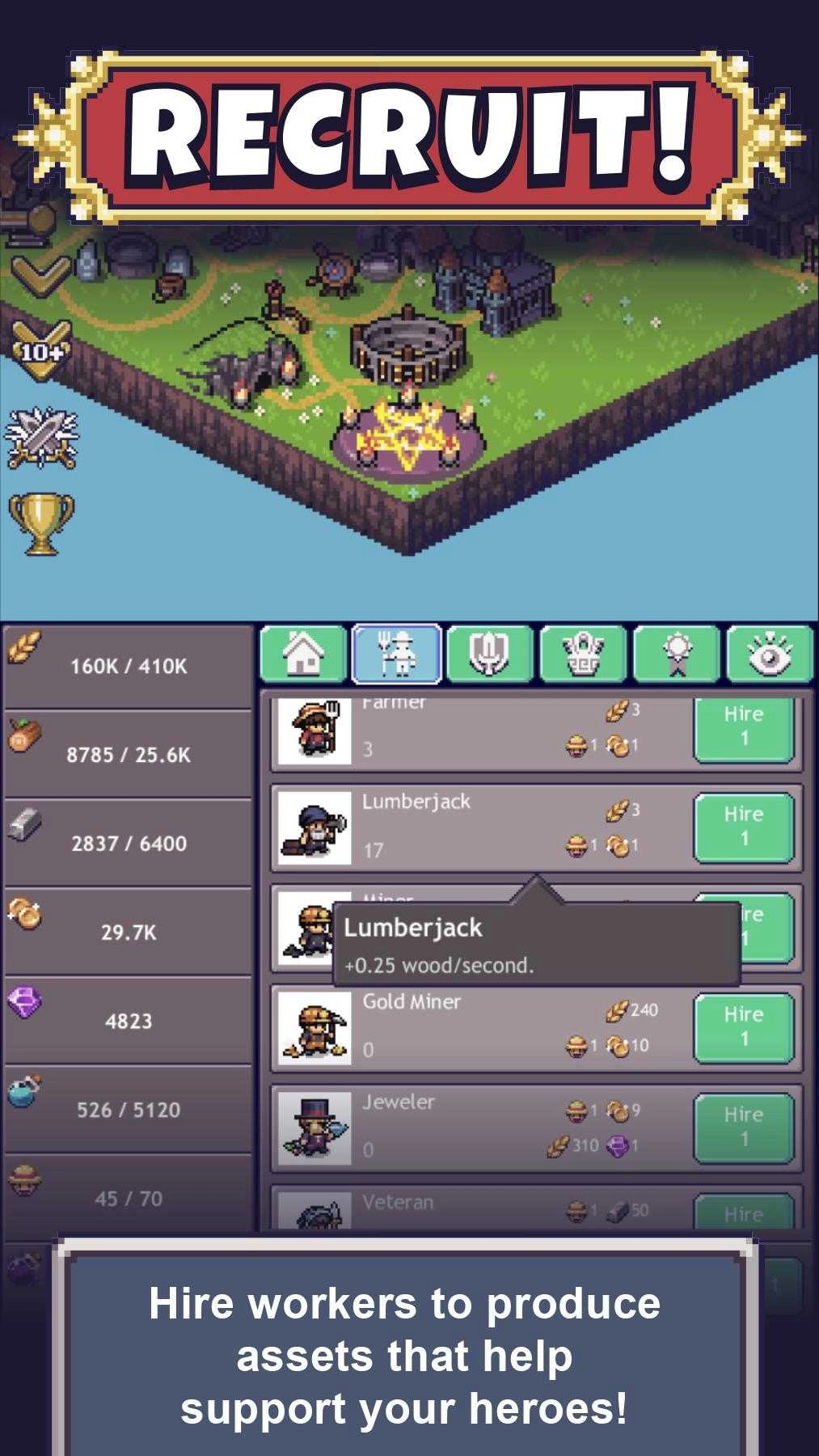 闲置地底洞窟英雄(Cave Heroes)Beta 图2