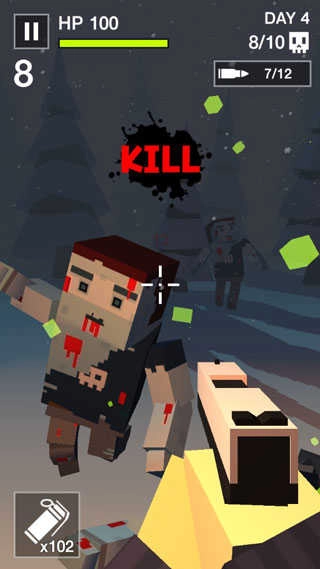 立方体杀手僵尸4