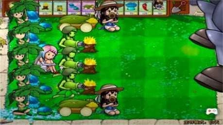 植物大战僵尸萌娘版图1