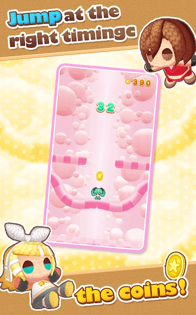 初音未來編織玩偶jumpMiku Jump圖1