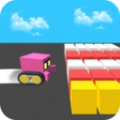 彩色小车冲撞游戏