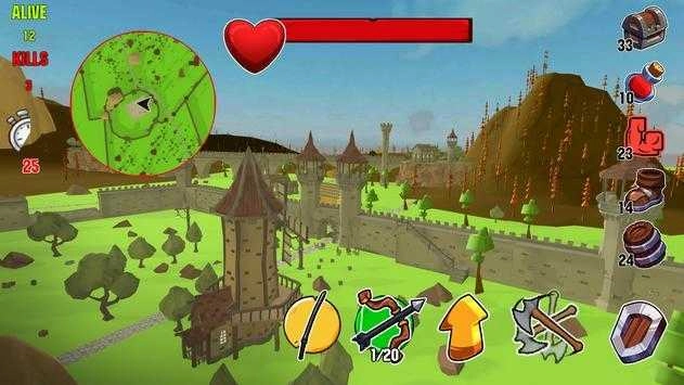 中世紀(jì)皇家戰(zhàn)役Hau! Medival Battle Royale!圖3