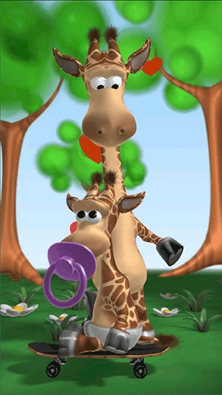 会说话的长颈鹿吉娜截图3