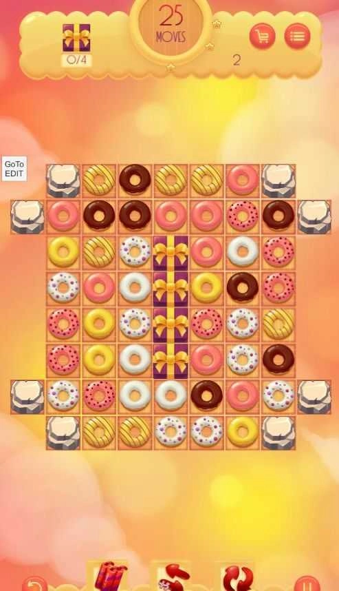 甜甜圈比赛3(Donuts Match 3)1图3