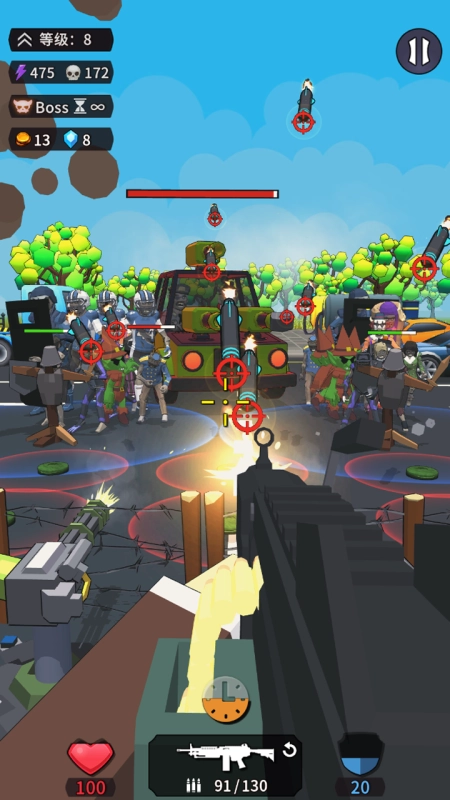 方块人绝地恰鸡战场截图3