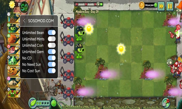 植物大战僵尸2(菜单)1.1图3