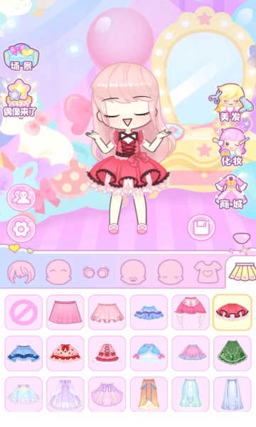 梦幻女孩的衣橱(Sweet Doll Dress Up Games)图2