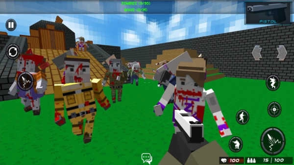 战斗方块竞技场图1