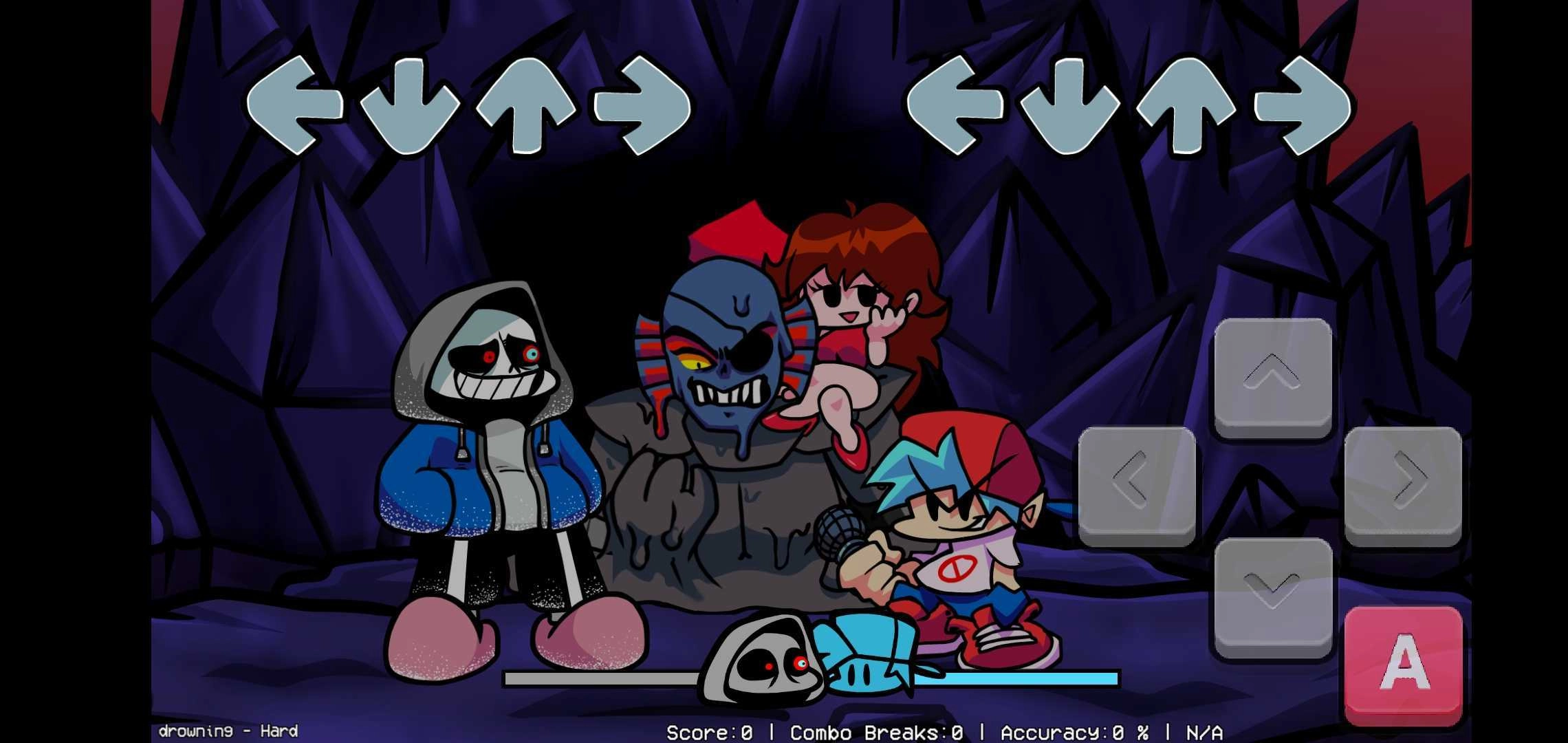 黑色星期五之夜尘埃sans模组(Friday Night Funkin) 图2