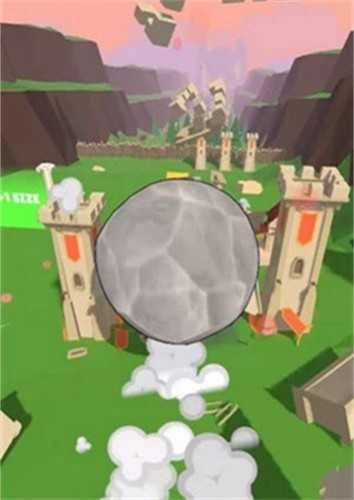 滚石跑酷游戏(Roll The Rock)图2