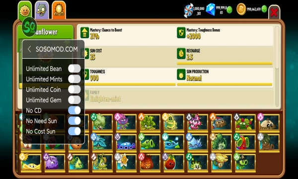 植物大战僵尸2(菜单)1.1图2