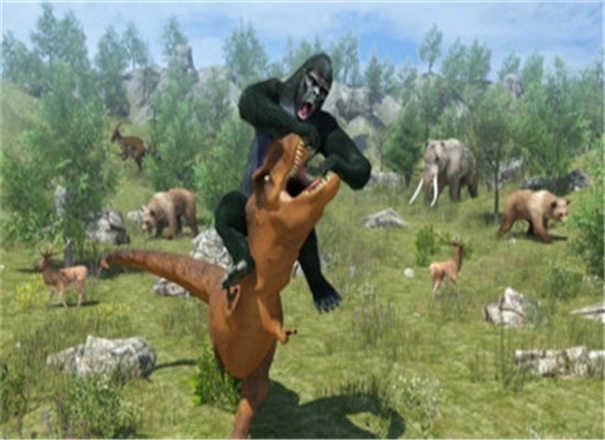 哥斯拉大战恐龙图2