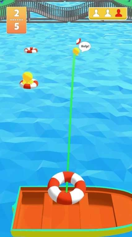 抛接泳圈(Throw and Catch)图1