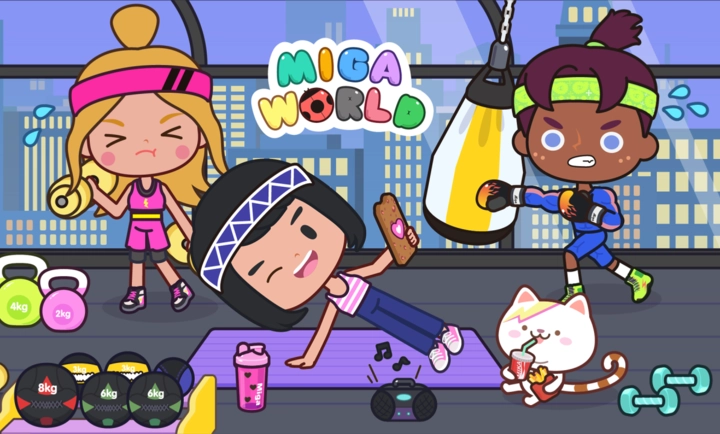 米加小镇世界更新面包店 