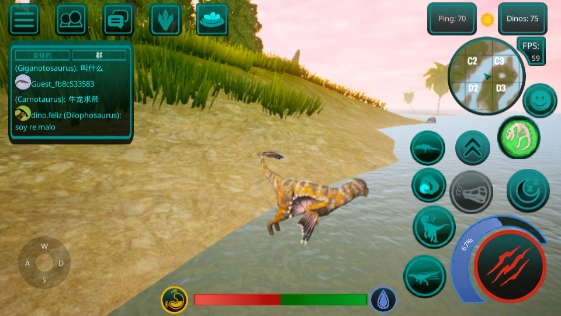 诅咒之岛国际服(The Cursed Dinosaur Isle)