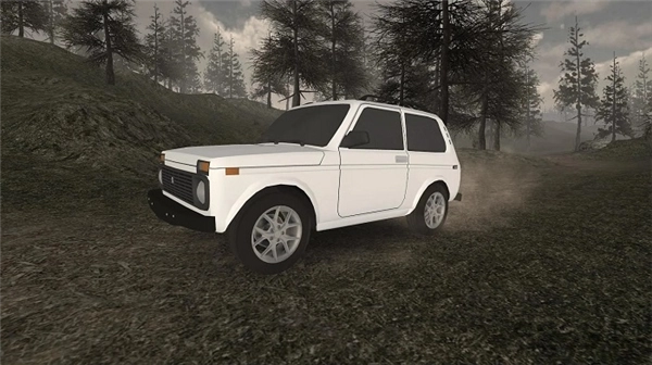 森林驾车游戏 Forest Roads. Niva