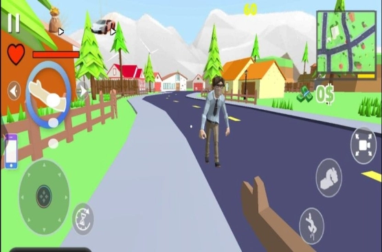 开放世界像素沙盒截图1