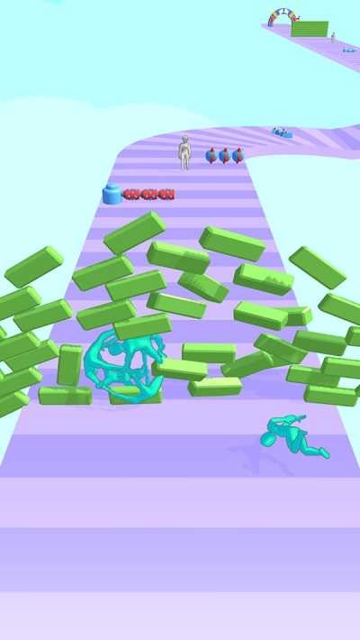 火柴人滾輪粉碎圖2