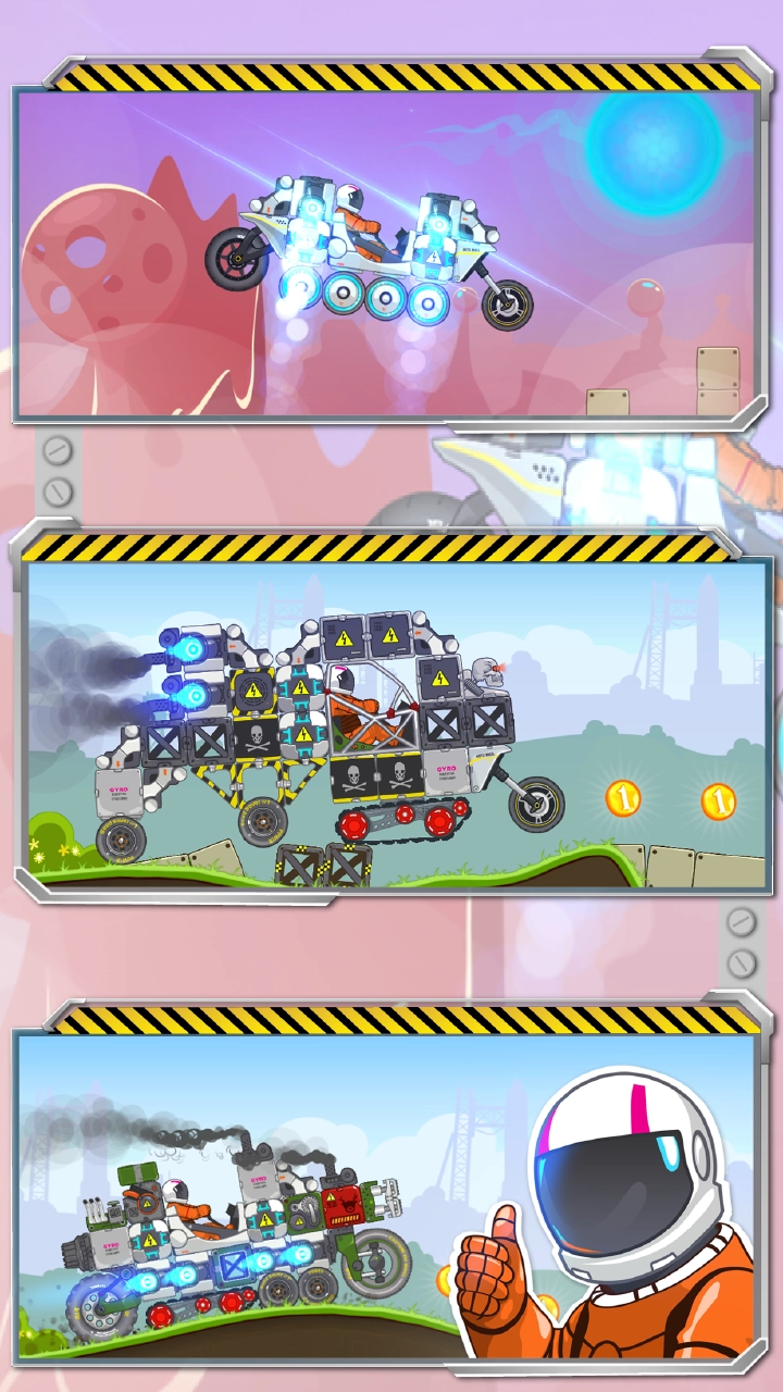 暴爽疯狂赛车自由拼装版