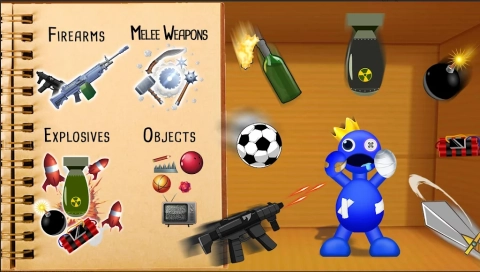 击打彩虹朋友图1