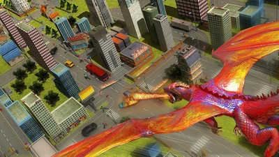 野生飞龙攻击模拟图4