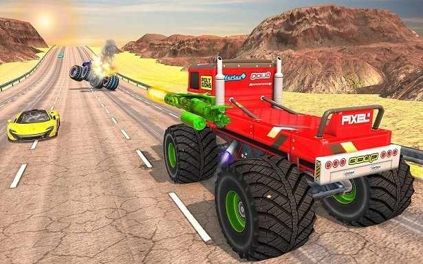 怪物卡车比赛射击Monster Truck Race Shooting(2)