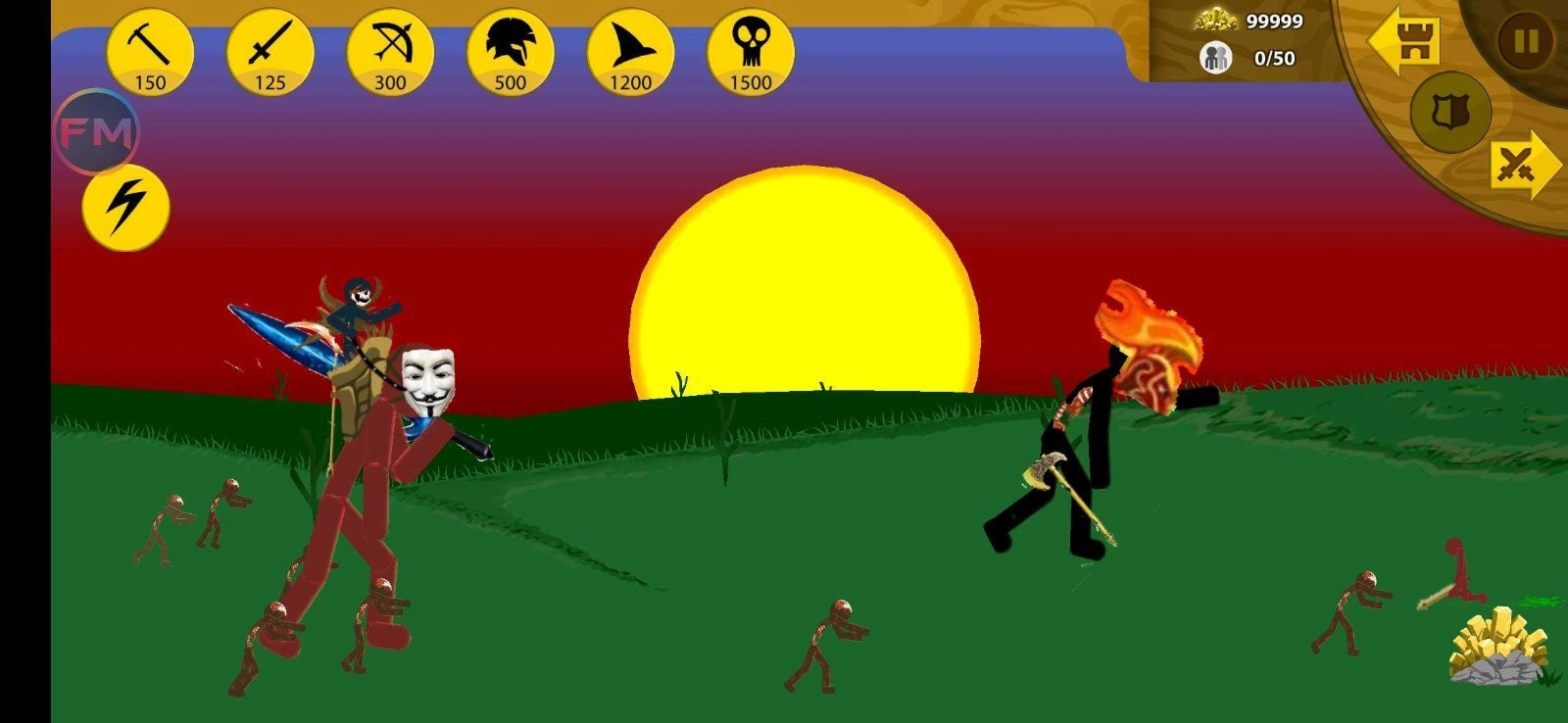 火柴人战争遗产不死格里芬版图3